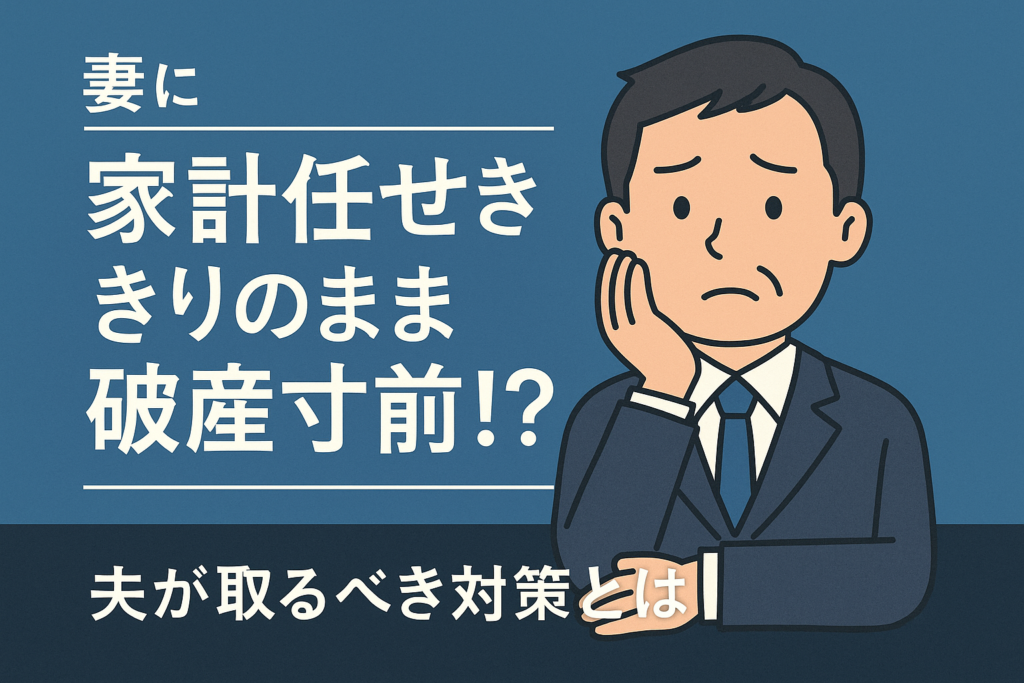 「家計は妻任せ」で気づけば多重債務——破産する“夫たち”の共通点とは?